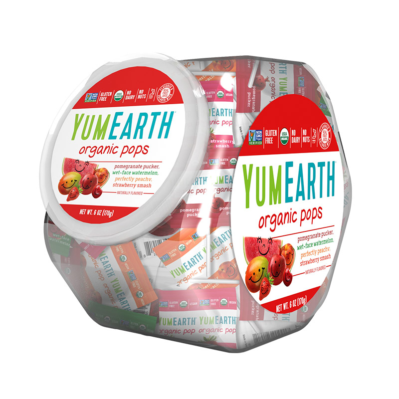 牙米滋  水(shuǐ)果味棒棒糖（罐裝） 170g